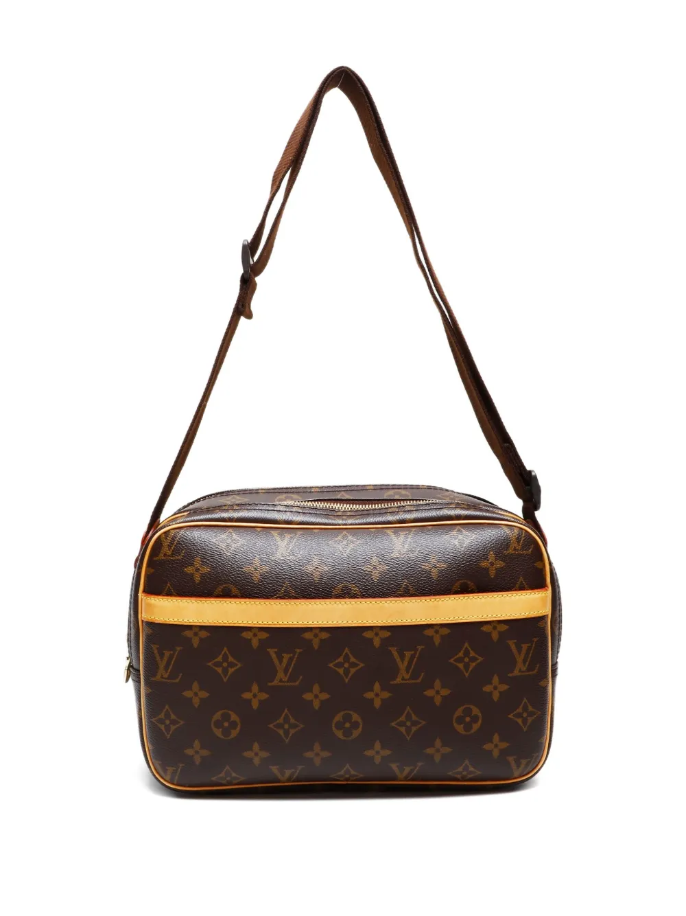 Louis Vuitton Pre-Owned 2005 リポーター PM ショルダーバッグ - ブラウン Louis Vuitton Pre-Owned 2005 リポーター PM ショルダーバッグ - ブラウン