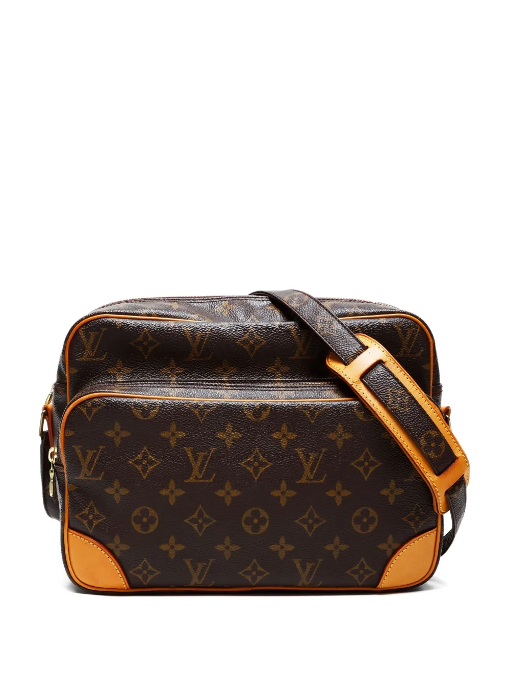 Louis Vuitton Pre-Owned 2002 Monogram Nile shoulder bag - ブラウン Louis Vuitton Pre-Owned 2002 Monogram Nile shoulder bag - ブラウン