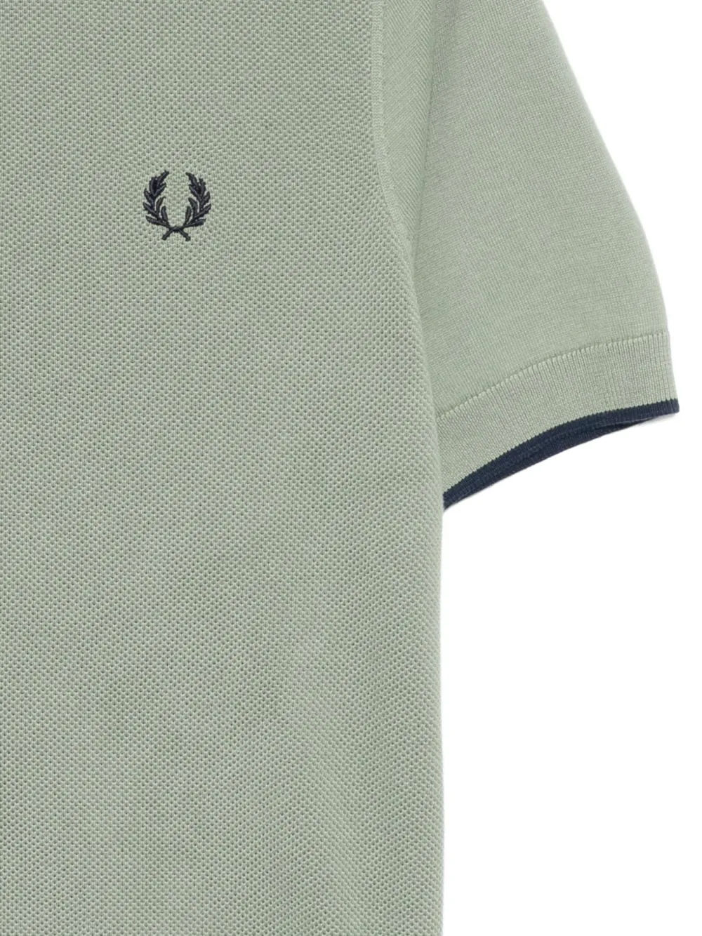 Fred Perry Poloshirt met geborduurd logo Groen