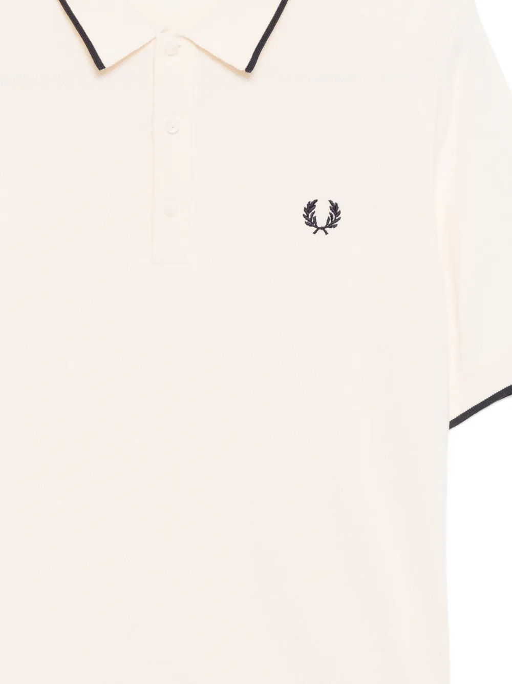 Fred Perry Poloshirt met geborduurd logo Beige