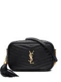 Saint Laurent Pre-Owned 2020 mini Lou shoulder bag - Black