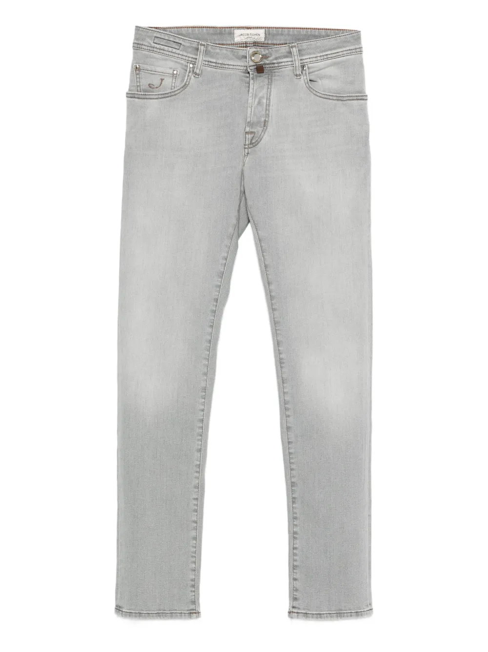 Jacob Cohën contrast-stitching jeans