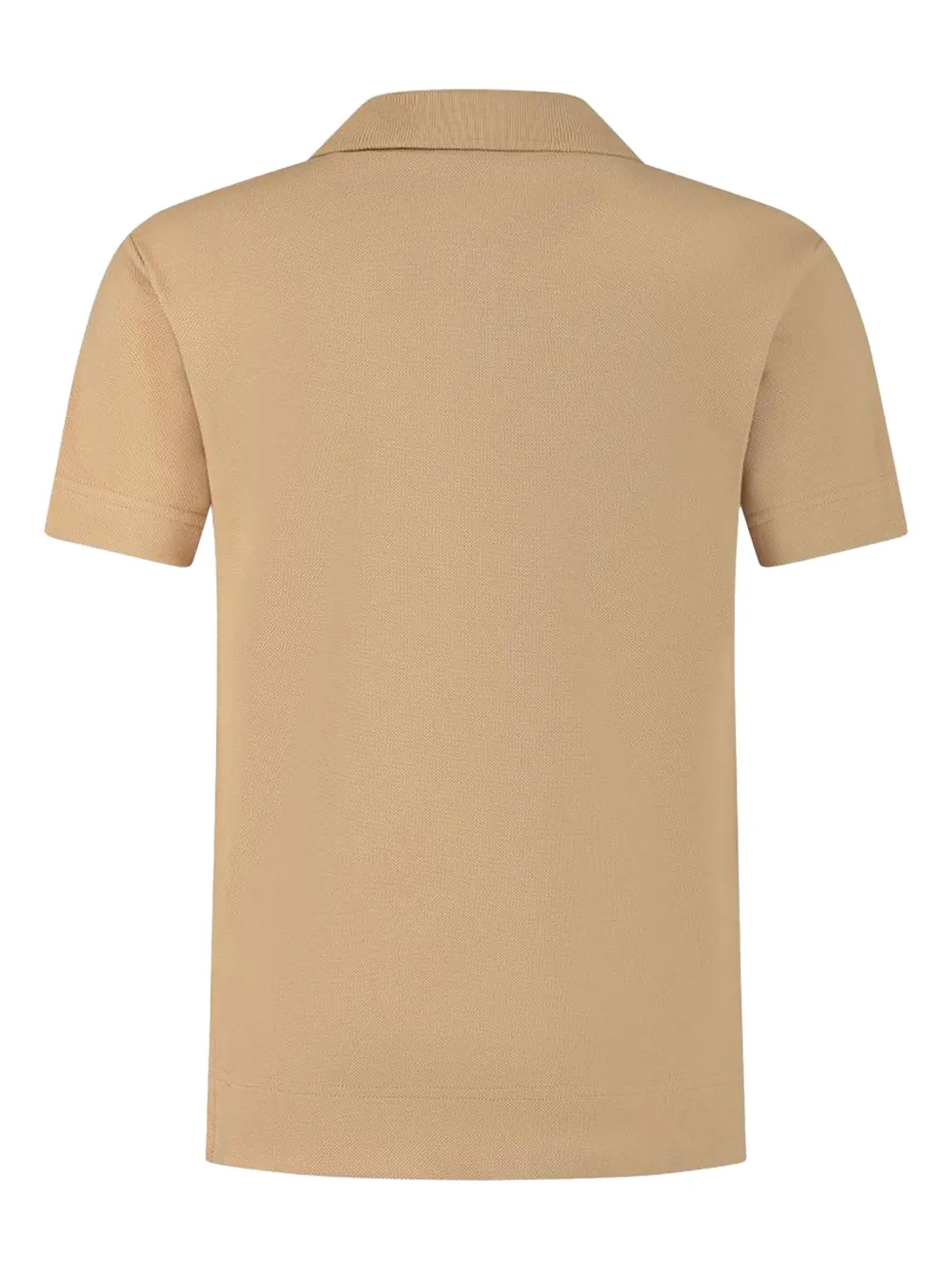 Burberry Kids embroidered polo shirt Beige