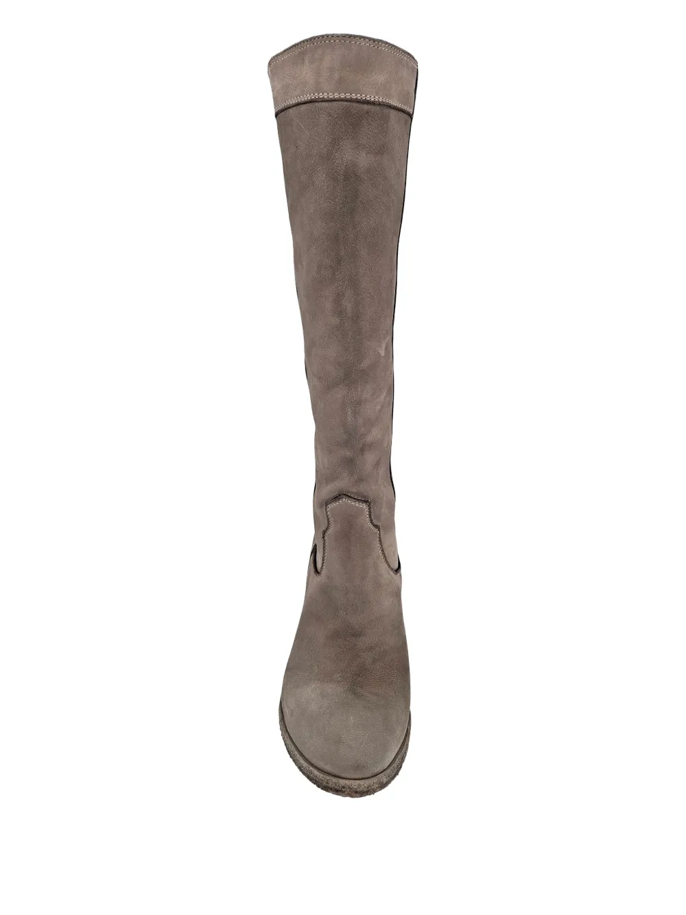 Madison.Maison 57mm leather pull-on boots Brown