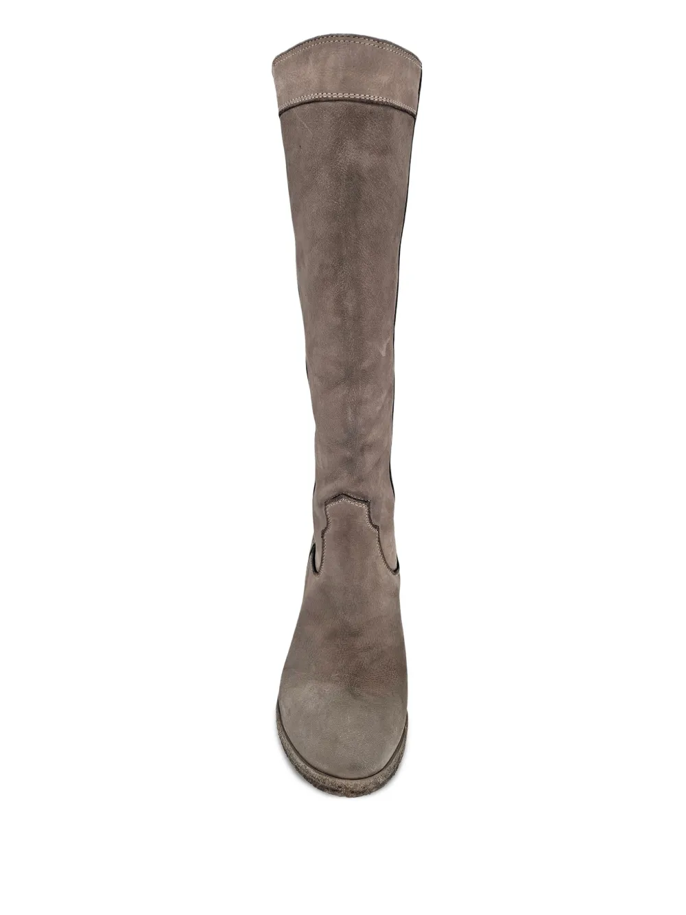 Madison.Maison 57mm leather pull-on boots Brown
