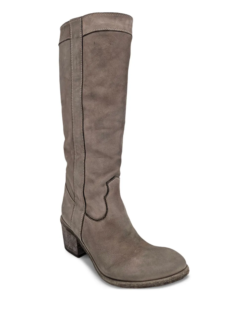 Madison.Maison 57mm leather pull-on boots | Cowboy Boots | Image 2