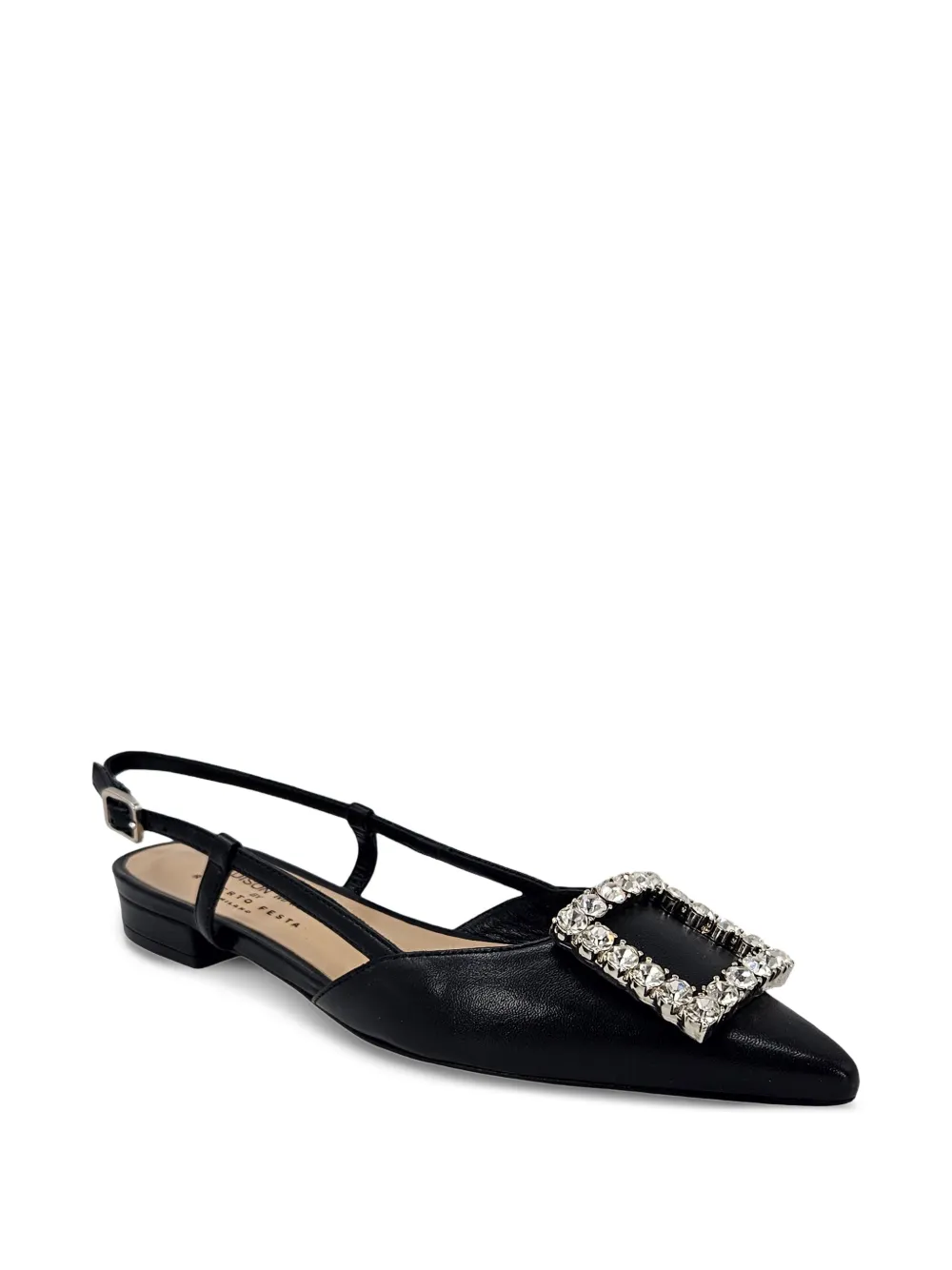 Madison.Maison embellished slingback flat pumps | Flat Pumps | Image 2