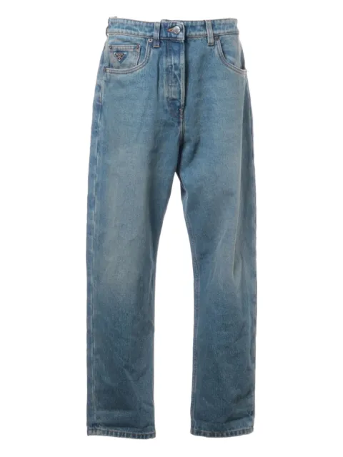 Prada Pre-Owned 2022 Triangle Logo jeans