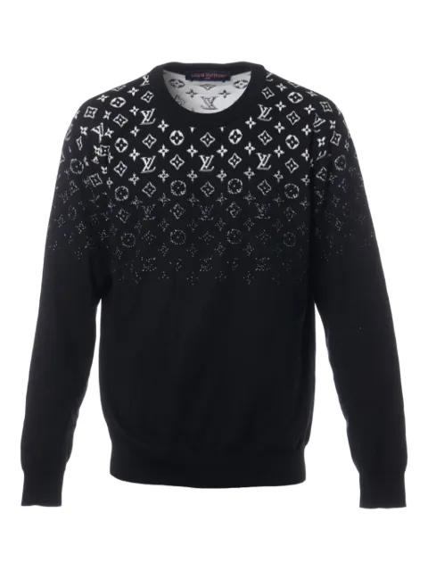 Louis Vuitton Pre-Owned suéter con monograma 2024