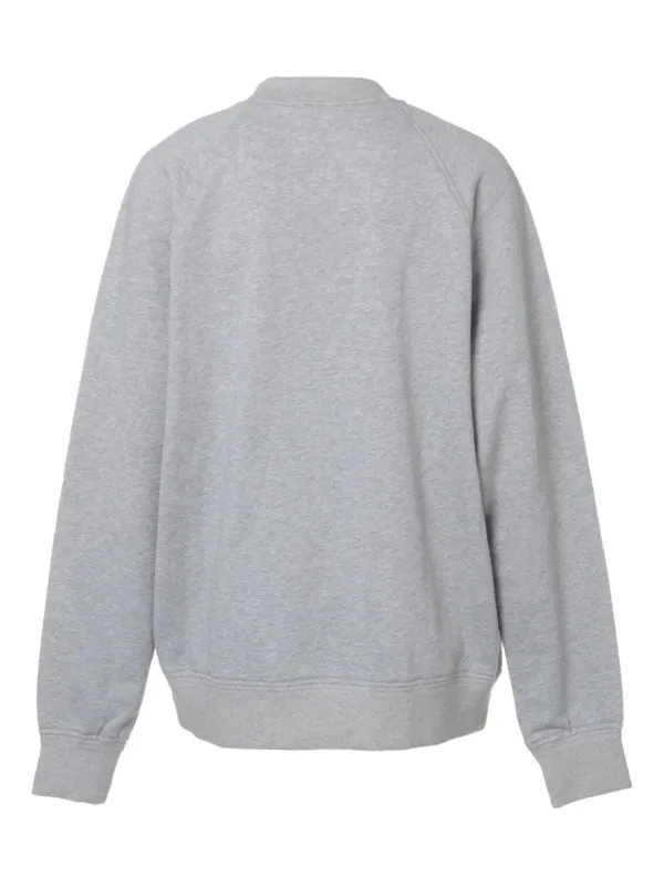Prada Pre-Owned 2024 logo-triangle Sweatshirt | Grey