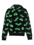 Louis Vuitton Pre-Owned 2022 eyes-print hoodie - Black