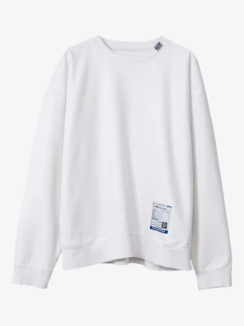in･stru(men-tal). sweat en coton à patch logo