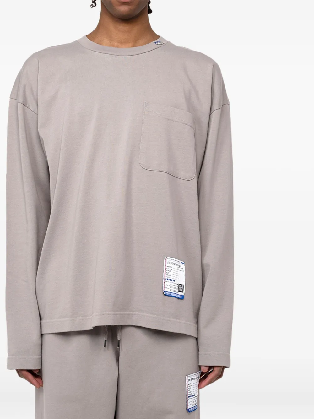 in･stru(men-tal). pocket long-sleeve T-shirt | T-Shirts | Image 2