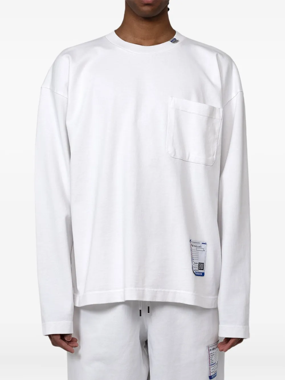 in･stru(men-tal). chest-pocket long-sleeve T-shirt | T-Shirts | Image 2