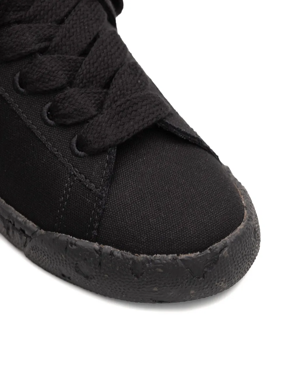 General Scale. canvas low-top sneakers Black