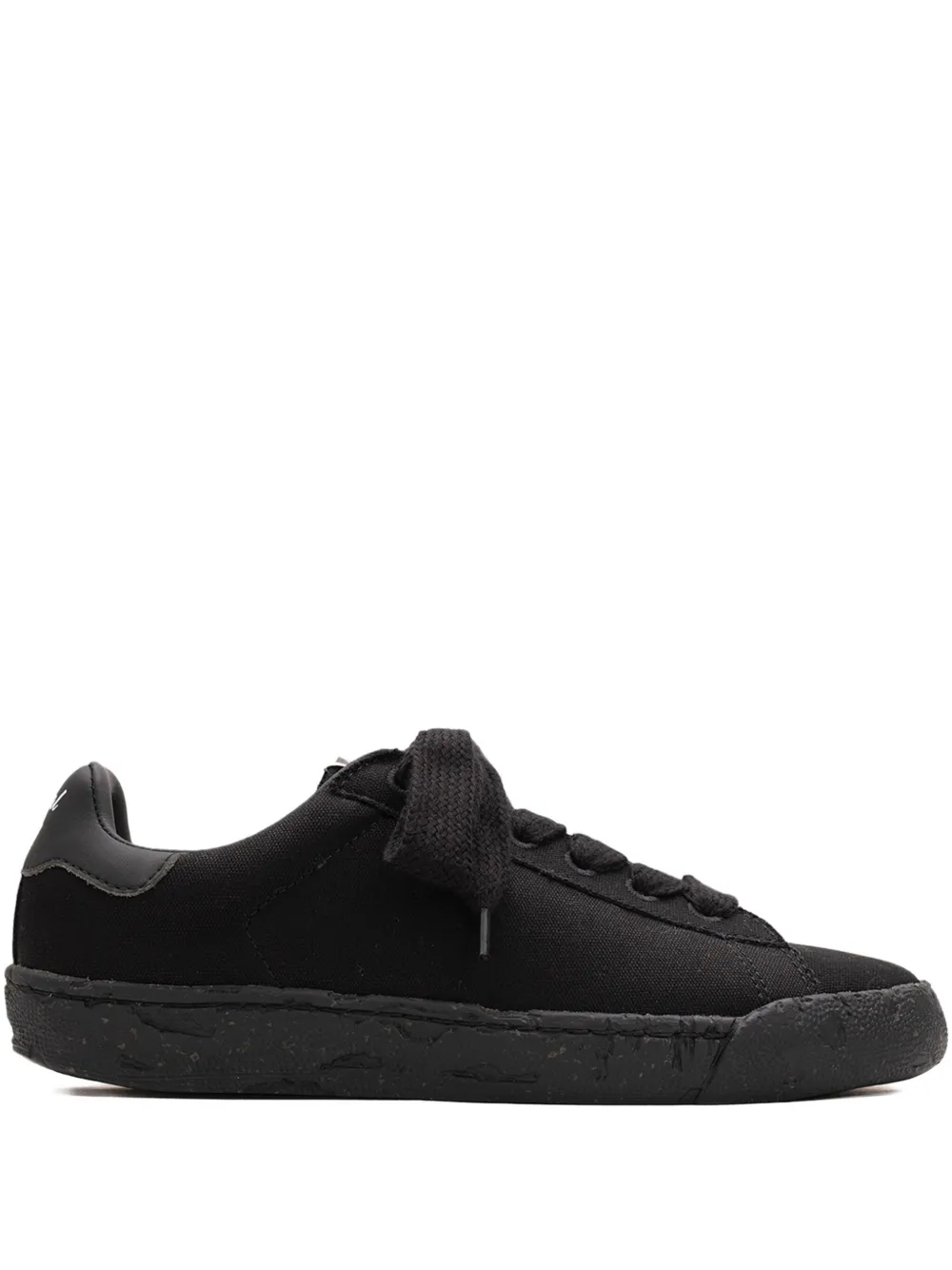 General Scale. canvas low-top sneakers Black