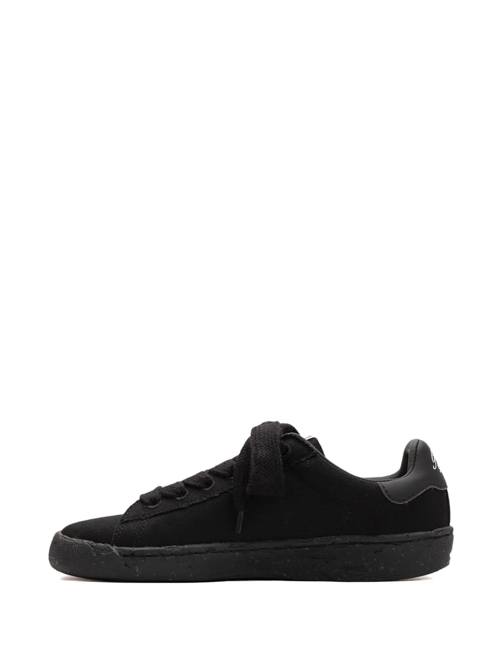 General Scale. canvas low-top sneakers Black