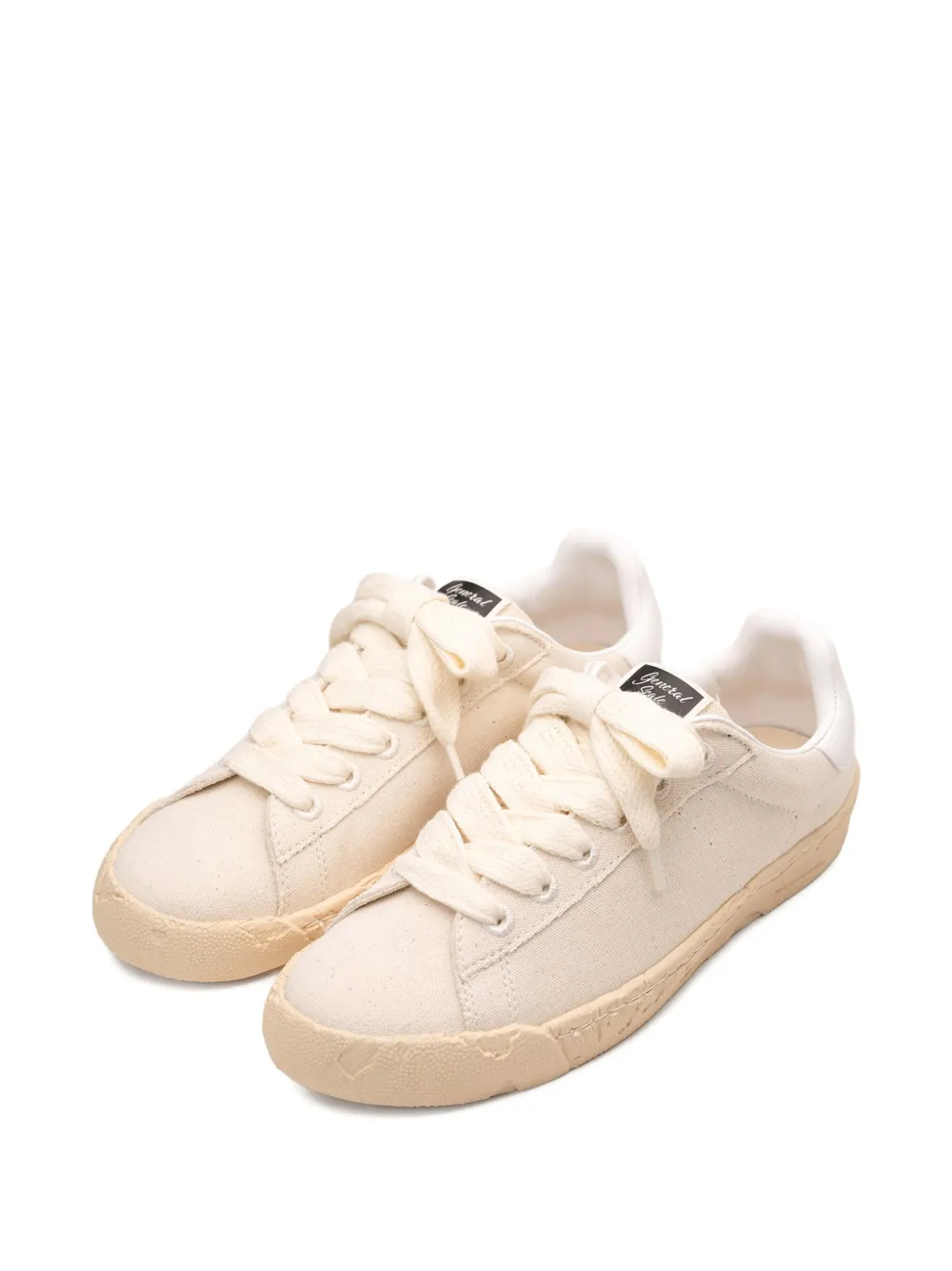 General Scale. low-top canvas sneakers White