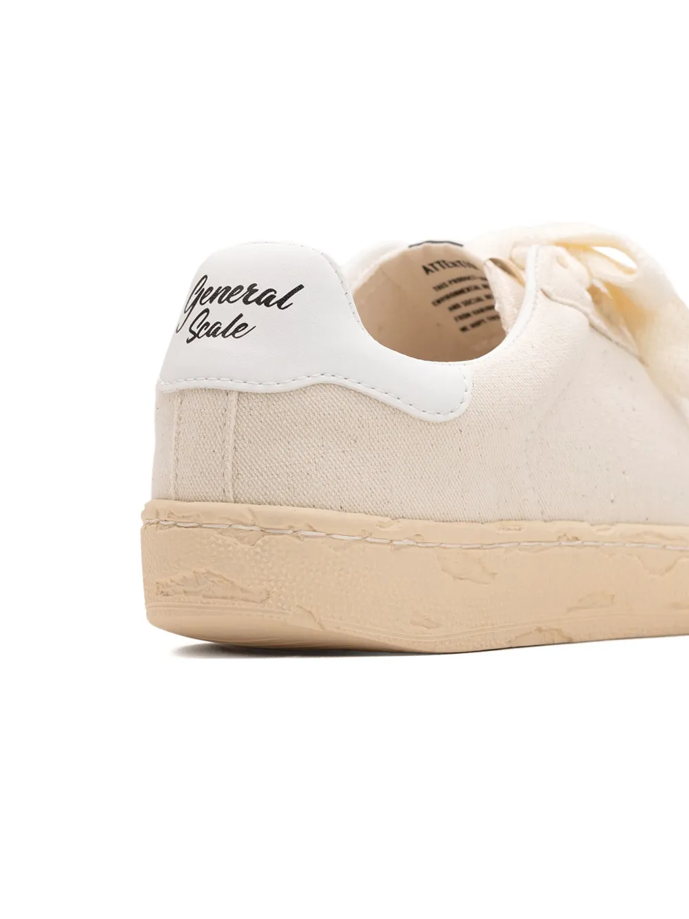 General Scale. low-top canvas sneakers White