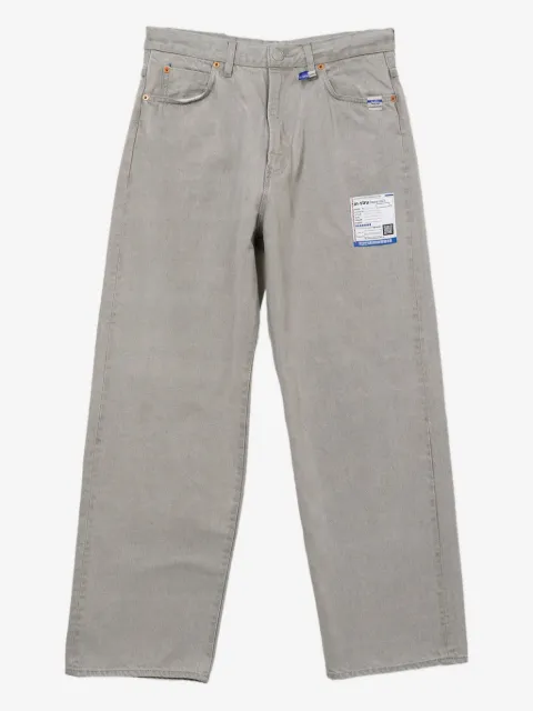 in･stru(men-tal). logo-patch trousers