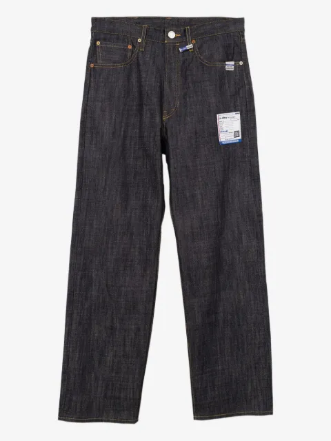 in･stru(men-tal). selvedge straight jeans