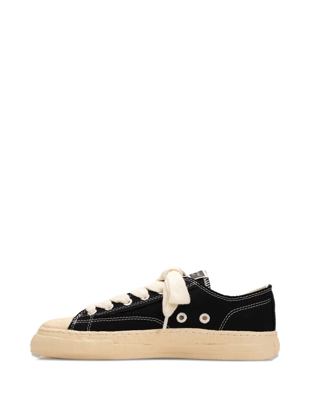 General Scale. Roy canvas low-top sneakers Black