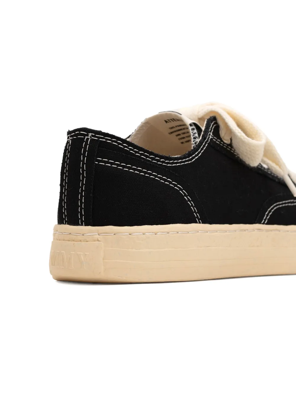 General Scale. Roy canvas low-top sneakers Black