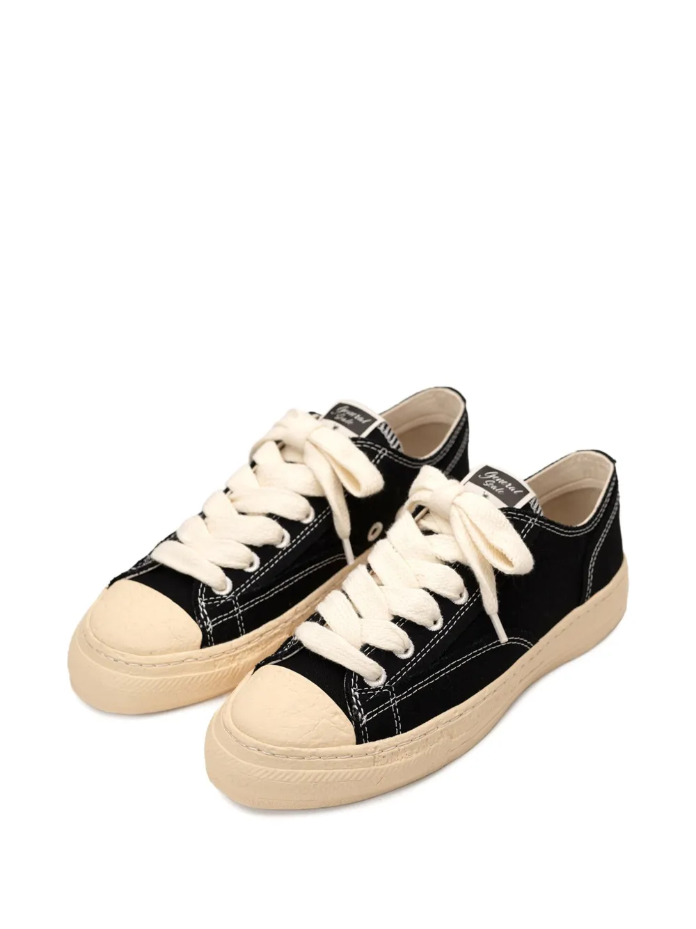 General Scale. Roy canvas low-top sneakers Black