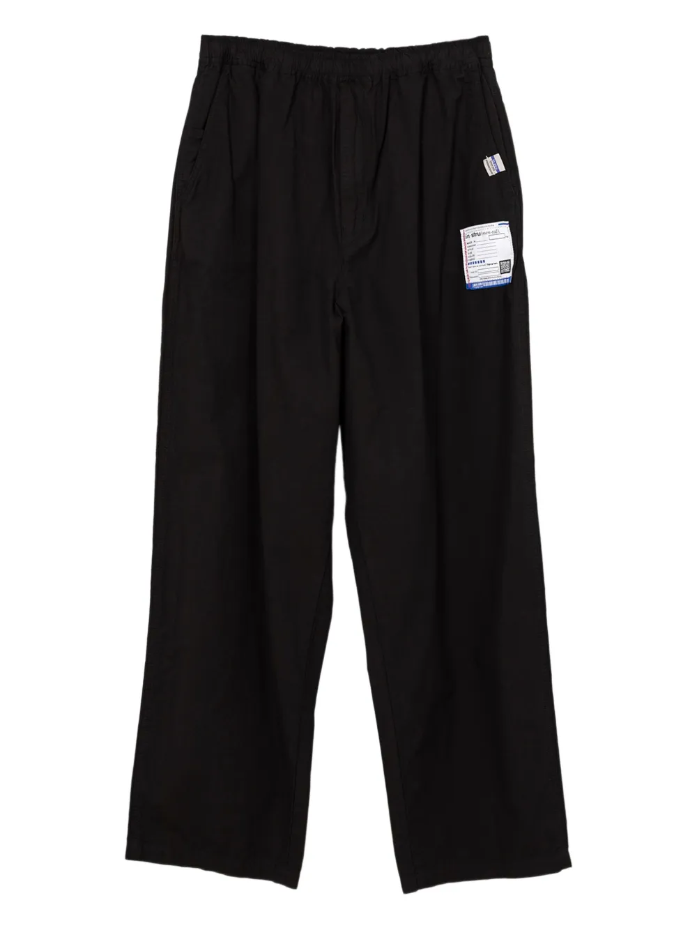 in･stru(men-tal).  Light Oxford Easy trousers | Black | Image 1