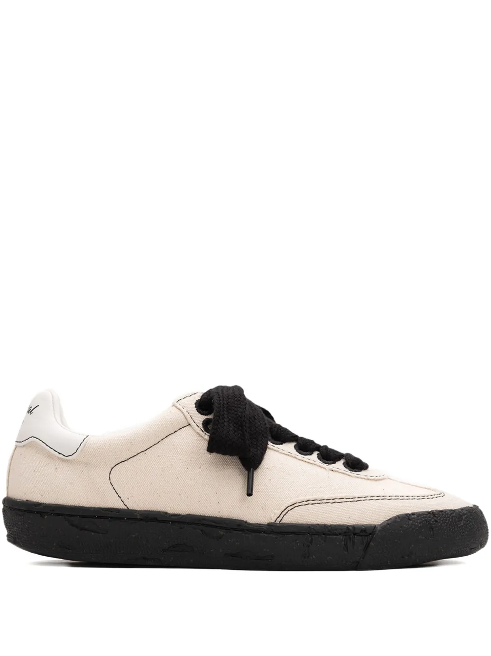 General Scale. canvas low-top sneakers White