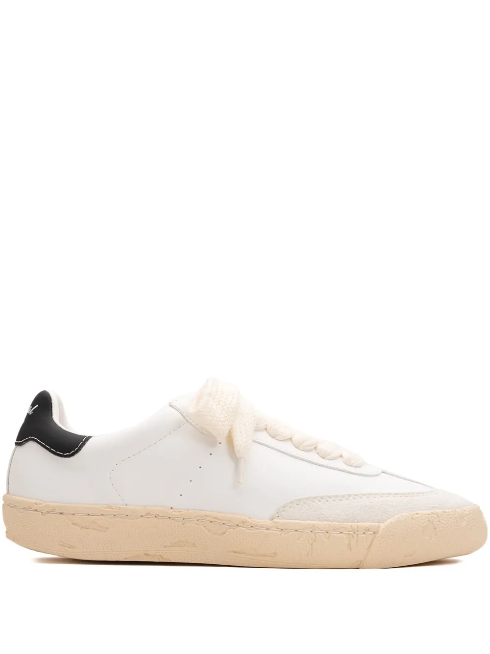 General Scale. mixed-material low-top sneakers White