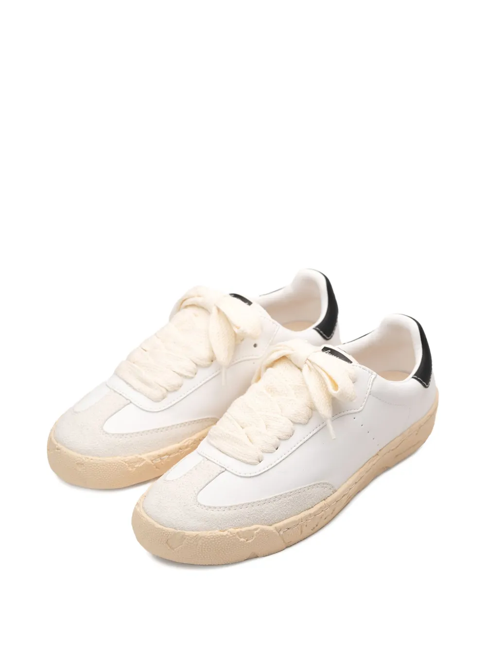 General Scale. mixed-material low-top sneakers White