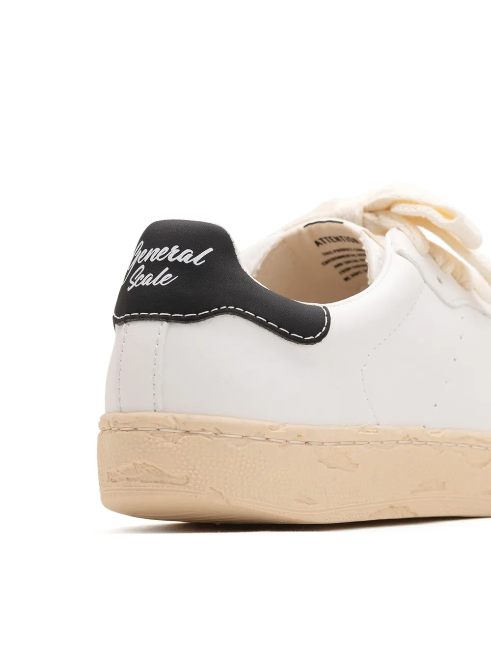 General Scale. mixed-material low-top sneakers White