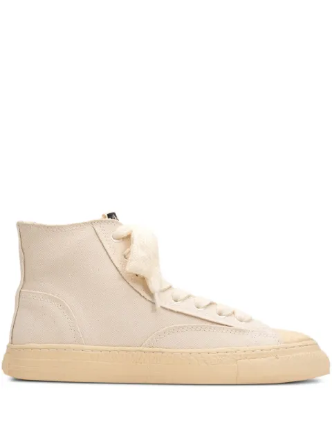 General Scale. Roy high-top canvas sneakers
