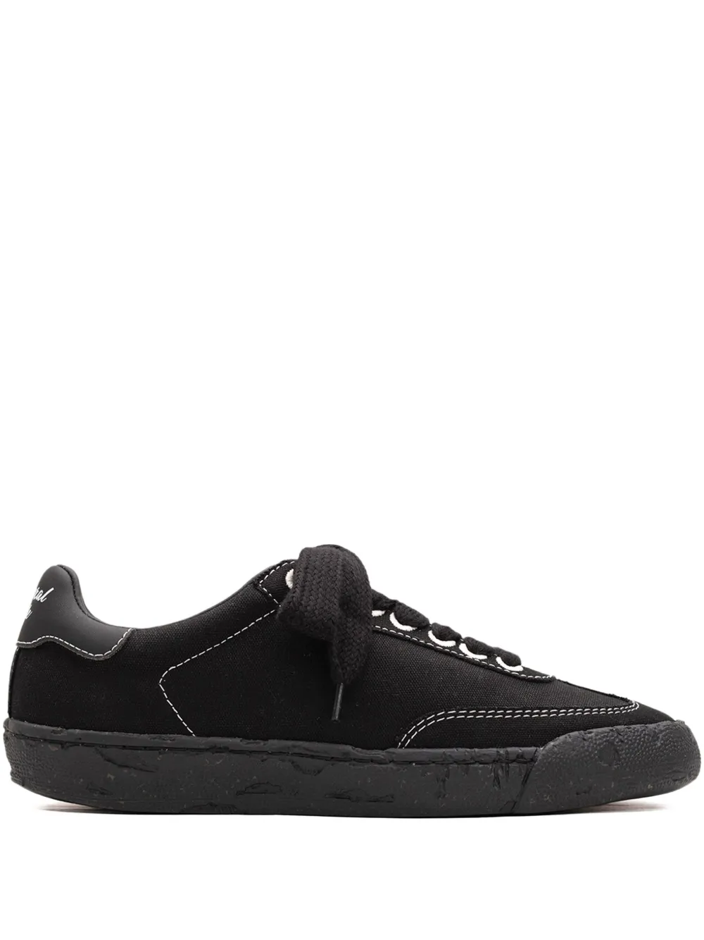 General Scale. canvas low-top sneakers Black