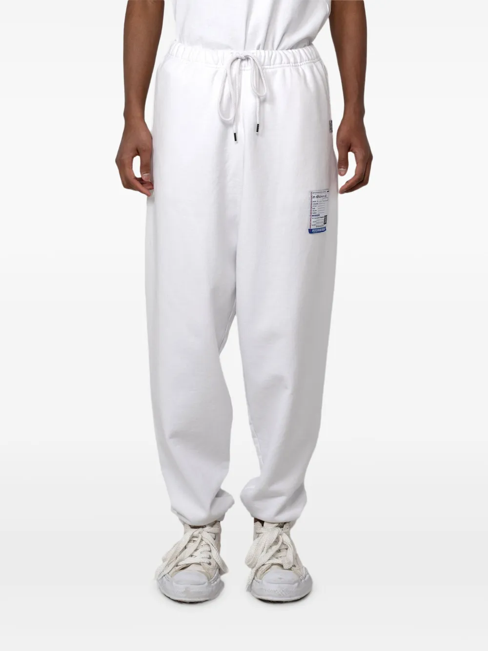 In･stru(men-tal). Broek met trekkoord en cuffs - Wit