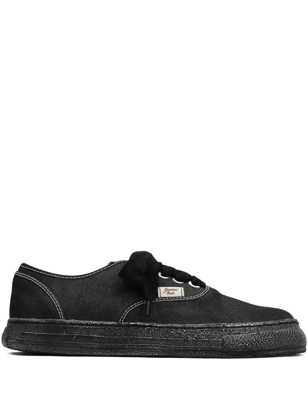 General Scale. Kiefer canvas sneakers Black
