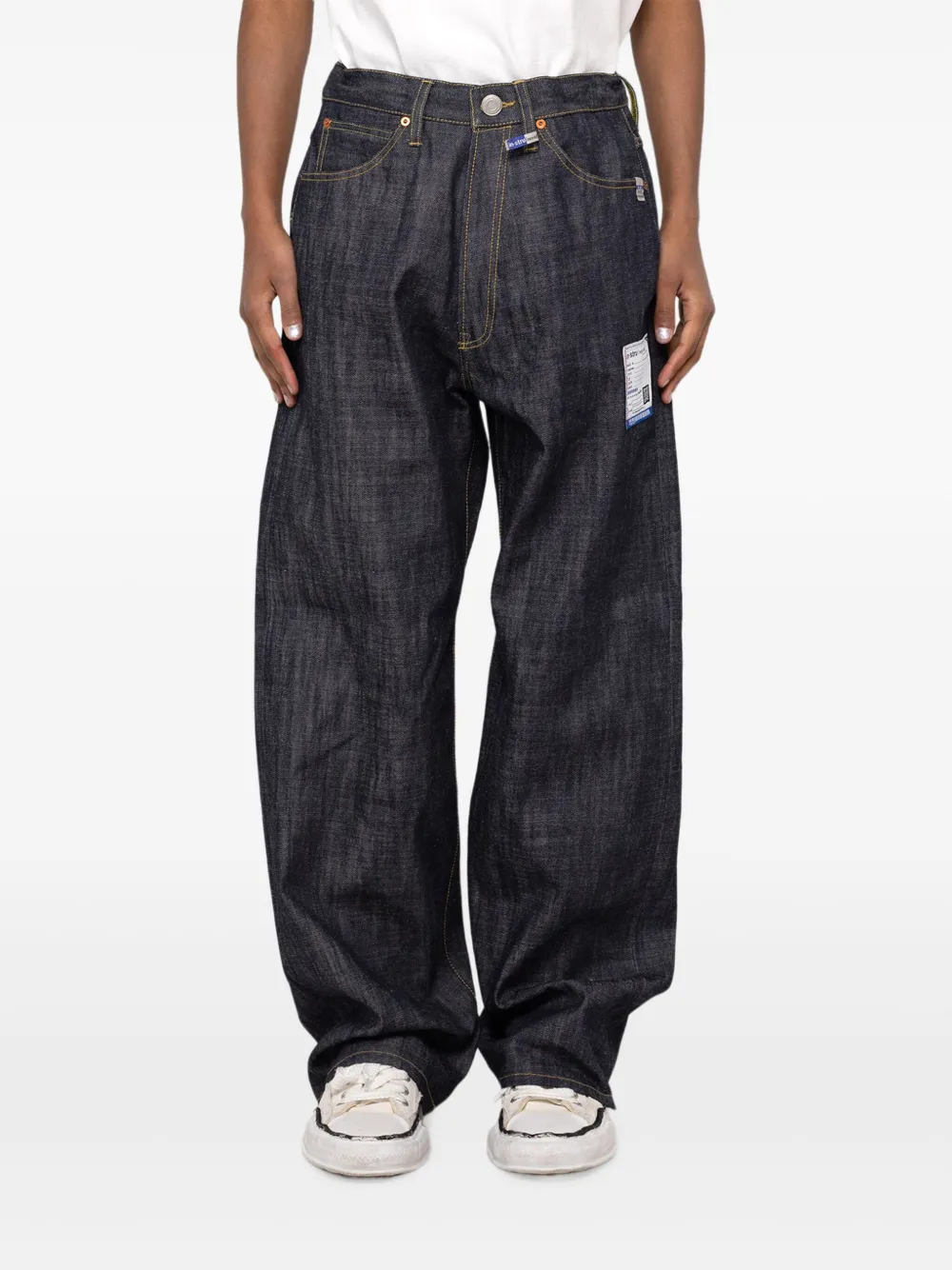 In･stru(men-tal). Selvage jeans met vijf zakken - Blauw