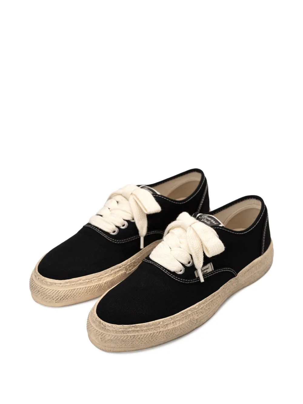 General Scale. Kiefer canvas sneakers Black