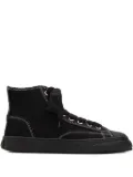 General Scale. Roy high-top canvas sneakers - Black