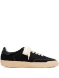 General Scale. past sole canvas low top sneakers - Black