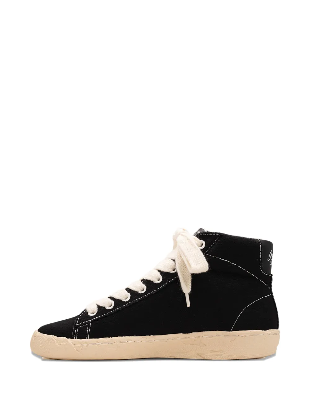General Scale. Murray high top sneakers Black