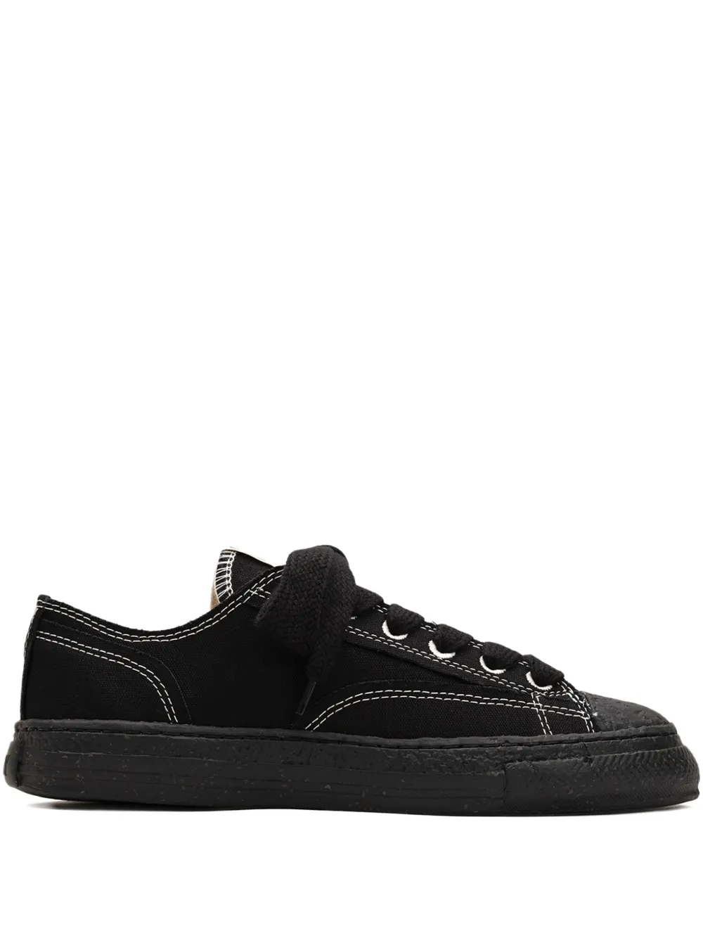 General Scale. Roy canvas low-top sneakers Black