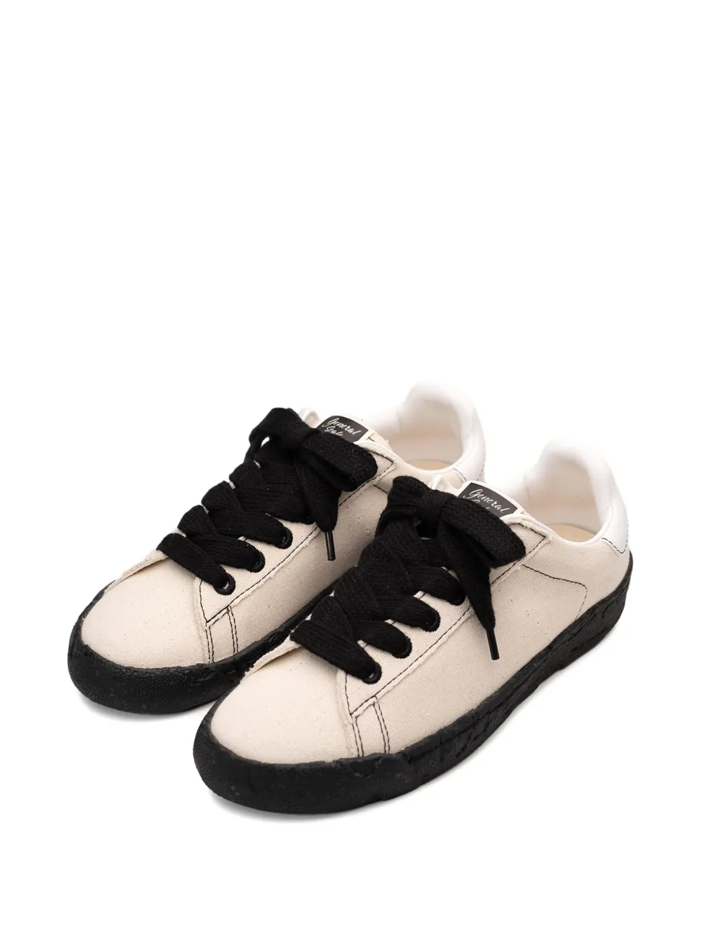 General Scale. canvas low-top sneakers White