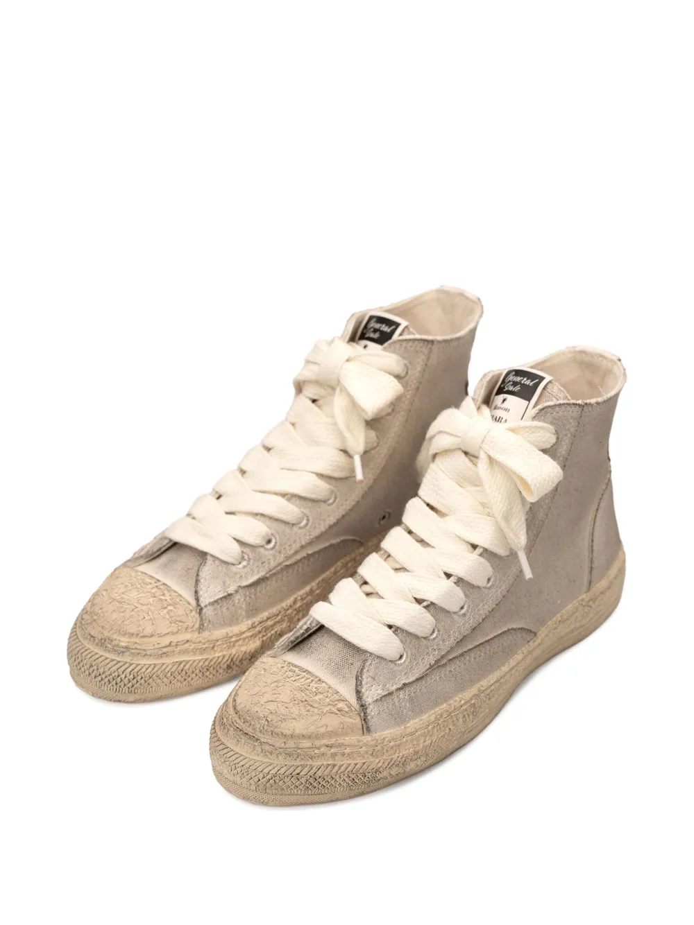 General Scale. Roy high-top smudged sole sneakers | Hi-Tops | Image 2