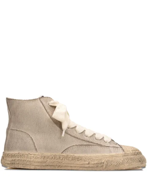 General Scale. Roy high-top smudged sole sneakers