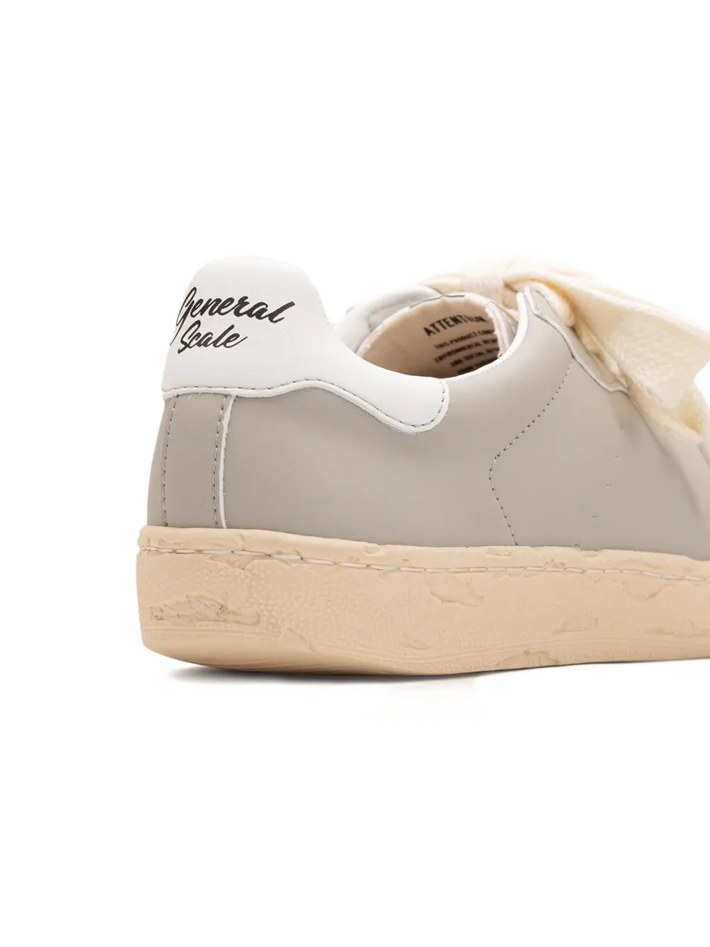 General Scale. mixed-material low-top sneakers Grey