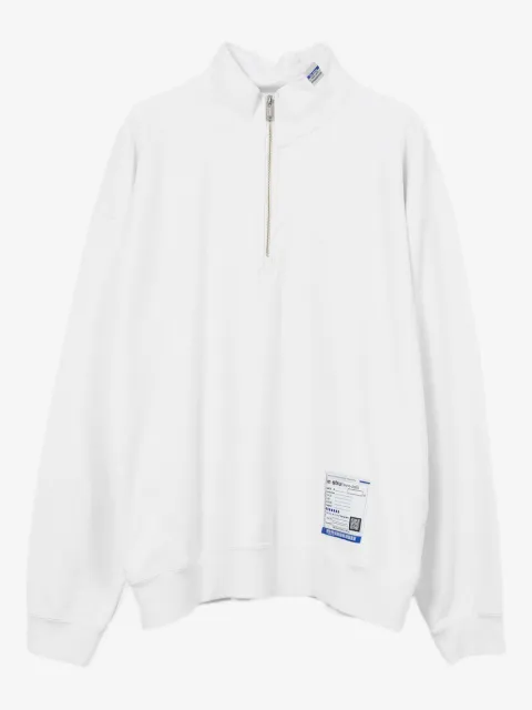 in･stru(men-tal). sudadera con medio cierre