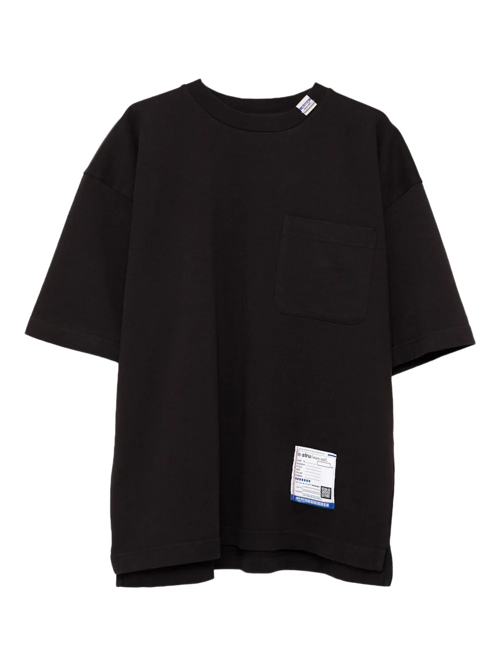 in･stru(men-tal). breast-pocket T-shirt | Black | Image 1