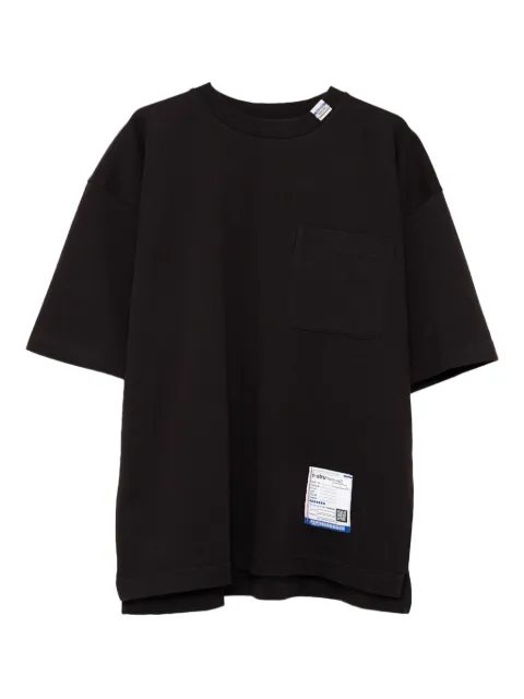 in･stru(men-tal). breast-pocket T-shirt